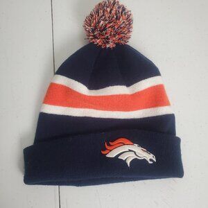 NFL Team Apparel Denver Broncos Knit Winter Hat Beanie OSFA